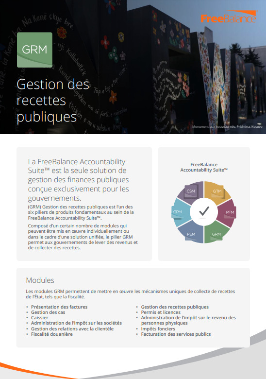 Gestion desrecettes publiques (Français)